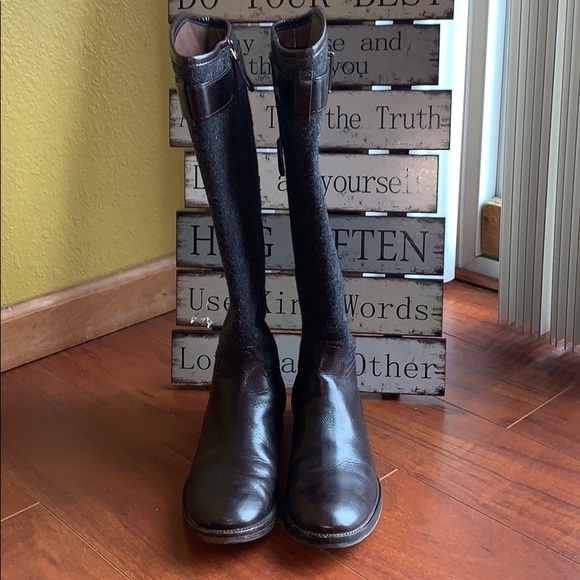 Tory Burch Shoes - Tory Burch Riding Boots Leather Women Size 9M